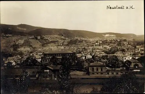 Ak Neustadt an der Haardt Neustadt an der Weinstraße, Totale