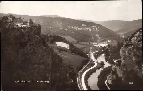 Ak Delsberg Delémont Kanton Jura, Vorbourg