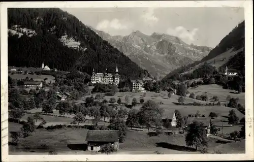 Ak Flüeli Ranft Sachseln Kanton Oberwalden, Panorama vom Ort