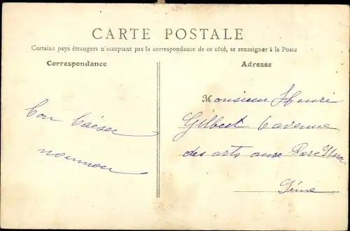 Ak Précy sur Oise, Rue de la Mairie