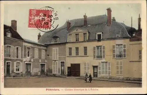 Ak Pithiviers Loiret, Château historique de L'Ardoise