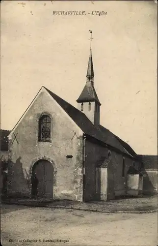 Ak Richarville Essonne, L'Eglise