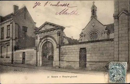 Ak Saumur Maine et Loire, Hospice général