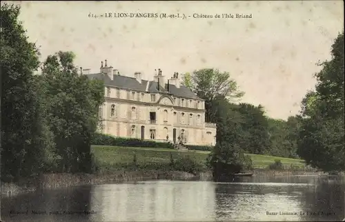 Ak Le Lion d'Angers Maine et Loire, Château de l'Isle Briand