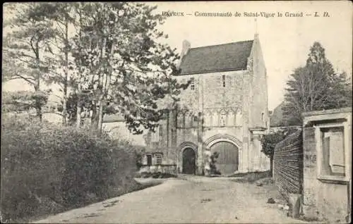 Ak Bayeux Calvados, Communauté de Saint Vigor le Grand