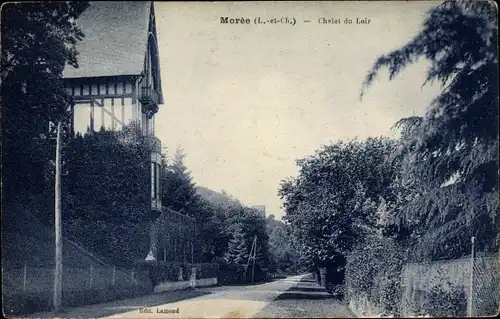 Ak Morée Loir et Cher, Chalet du Loir