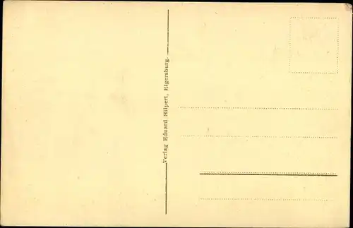 Ak Elgersburg in Thüringen, Gesamtansicht vom Hirtenberg, Karl Eduard Warte