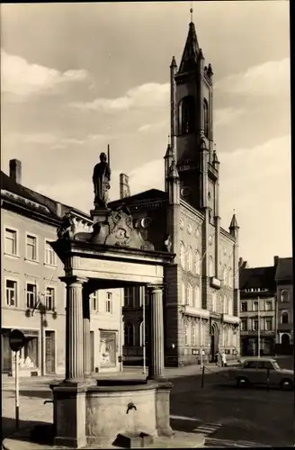 Ak Kamenz Sachsen, Platz der Befreiung