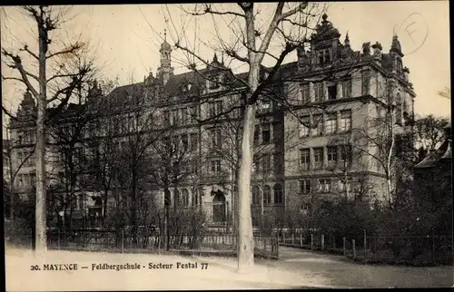 Ak Mainz am Rhein, Feldbergschule