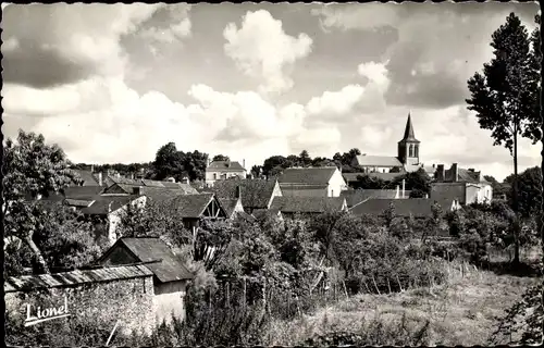 Ak Mouliherne Maine-et-Loire, Teilansicht