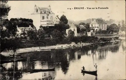 Ak Mûrs Erigné Angers Maine et Loire, Vue sur la Fontenelle