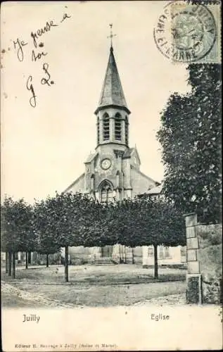 Ak Juilly Seine et Marne, Kirche