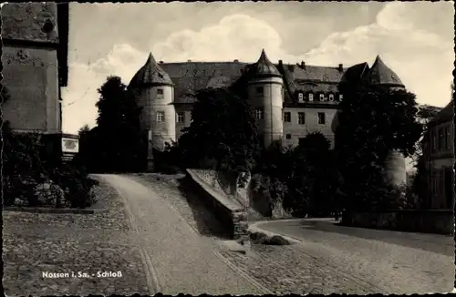 Ak Nossen in Sachsen, Schloss