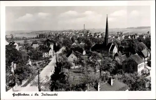 Ak Großbothen in Sachsen, Teilansicht