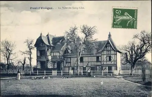 Ak Pont l Eveque Calvados, La Villa du Long Clos