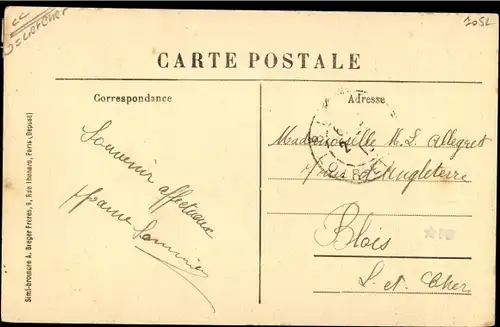 Ak Selles sur Cher Loir et Cher, Kirche