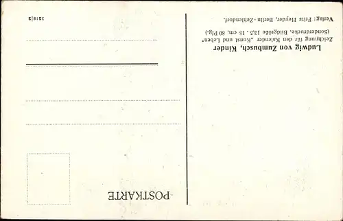 Künstler Ak Zumbiusch, L. v., Kinder