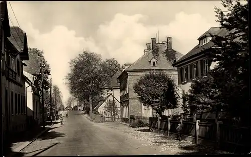 Ak Grünbach im Vogtland, Falkensteiner Straße