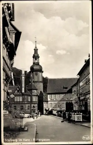 Ak Stolberg Südharz, Rittergasse