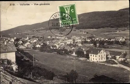 Ak Vallorbe Kt Waadt Schweiz, Vue générale
