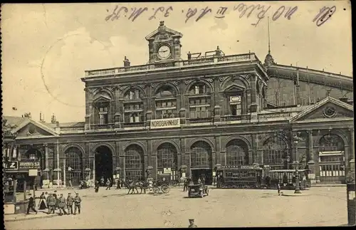 Ak Lille Nord, Nordbahnhof, Straßenbahn