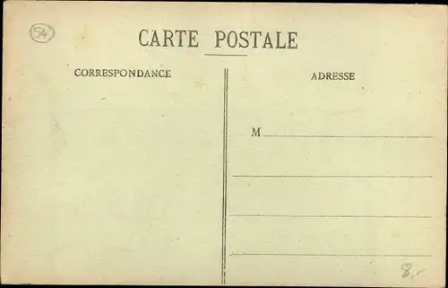 Ak Dombasle Meurthe et Moselle, L'Aeroplane et le Pont mobile