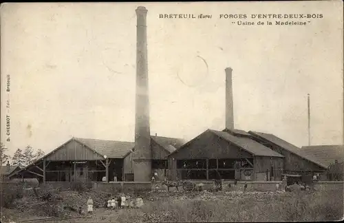 Ak Breteuil Eure, Forges d'Entre Deux Bois, Usine de la Madeleine