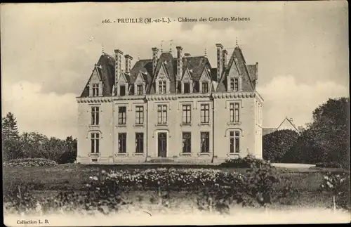 Ak Pruillé Maine et Loire, Château des Grandes Maisons