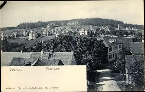 Ak Oberhof im Thüringer Wald, Panorama