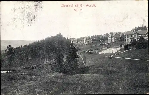 Ak Oberhof im Thüringer Wald, Panorama