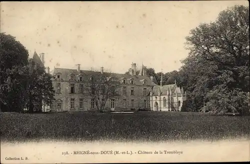 Ak Meigné sous Doué Maine et Loire, Château de la Tremblaye