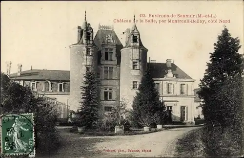 Ak Saumur Maine et Loire, Château de la Salle