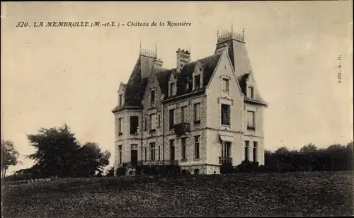 Ak La Membrolle Maine et Loire, Château de la Roussière