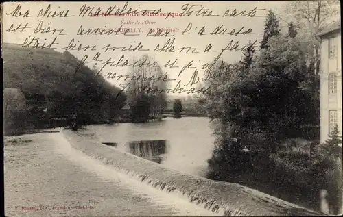 Ak Pont d Ouilly Calvados, Vallée de l'Orne, Le Déversoir