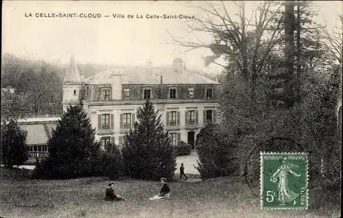 Ak La Celle Saint Cloud Yvelines, Villa de la Celle Saint Cloud