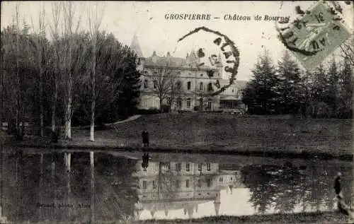 Ak Grospierre Ardèche, Chateau de Bournet