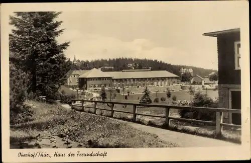 Ak Oberhof im Thüringer Wald, Haus der Freundschaft