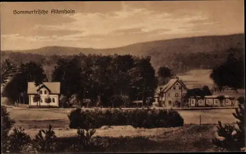 Ak Altenhain Belgern Schildau Nordsachsen, Blick auf den Ort