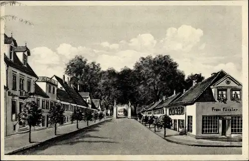 Ak Bad Wurzach in Oberschwaben, Wilhelm Murr Straße, Franz Fässler