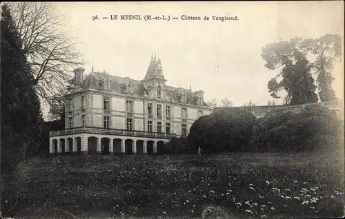 Ak Le Mesnil Maine et Loire, Château de Vaugiraud