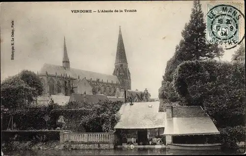 Ak Vendôme Loir et Cher, L'Abside de la Trinité