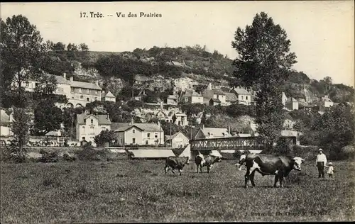 Ak Troo Loir et Cher, Vu des Prairies