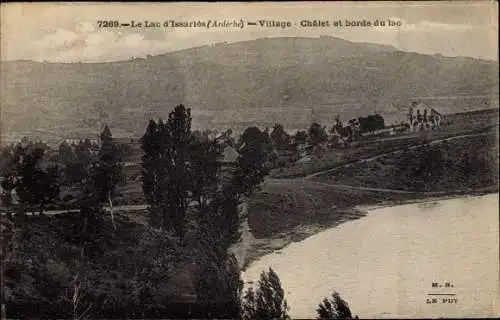 Ak Issarlès Ardèche, Lac, Village, Chalet