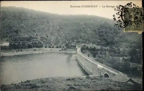 Ak Annonay Ardeche, Barrage, Talsperre