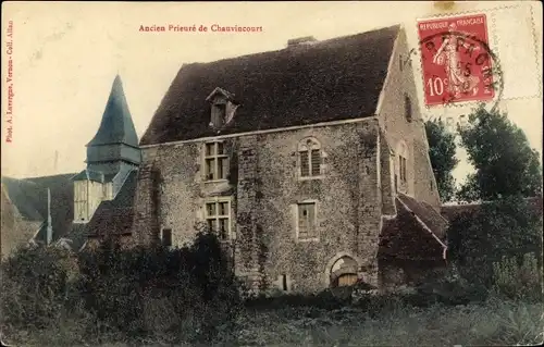 Ak Chauvincourt Eure, Ancien Prieure