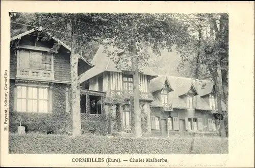 Ak Cormeilles Eure, Chalet Malherbe