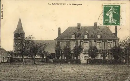 Ak Conteville Eure, Le Presbytere