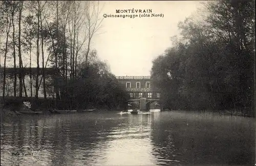 Ak Montevrain Seine et Marne, Quincangrogne