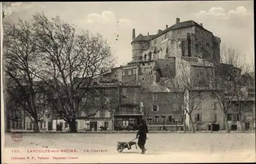Ak Lavoulte sur Rhone Ardèche, Le Chateau