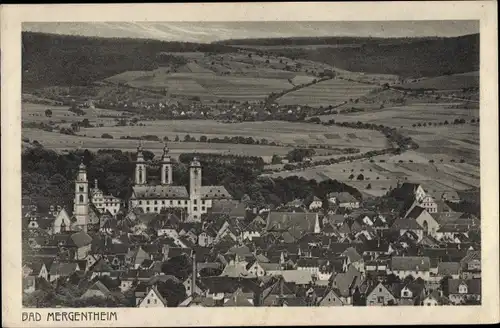 Ak Bad Mergentheim in Tauberfranken, Panorama